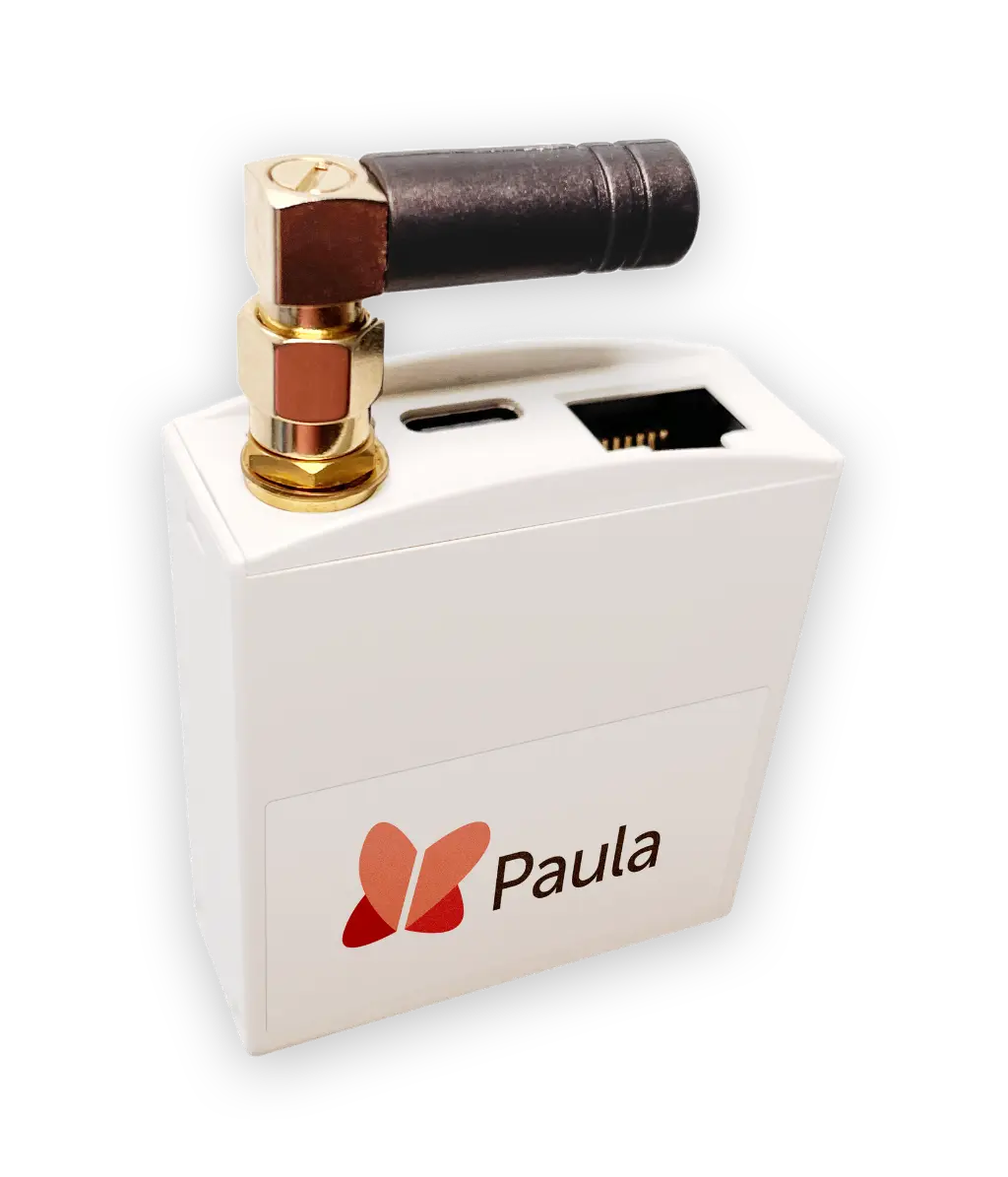 Paula-Box mit Funkanschluss zur kontinuierlichen Messung des Stromverbrauchs im Haushalt